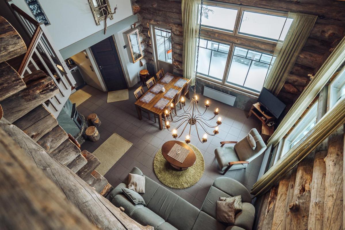 Sielikkoe Aurora Log Apartments Saariselkä Eksteriør billede