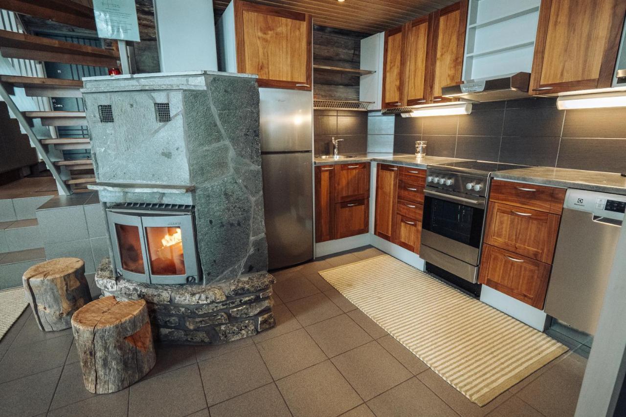 Sielikkoe Aurora Log Apartments Saariselkä Eksteriør billede