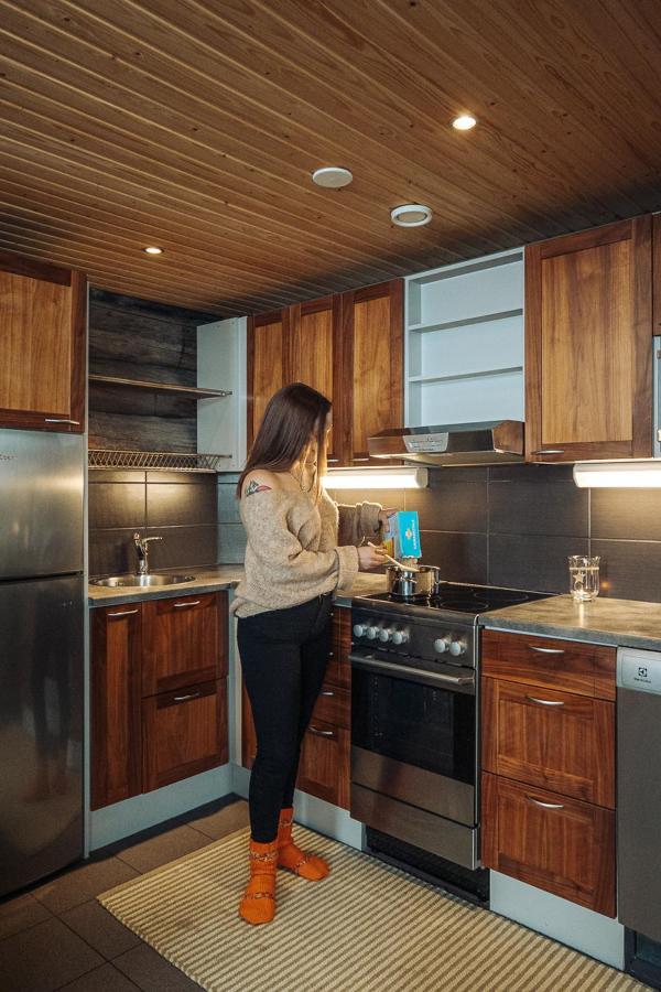 Sielikkoe Aurora Log Apartments Saariselkä Eksteriør billede