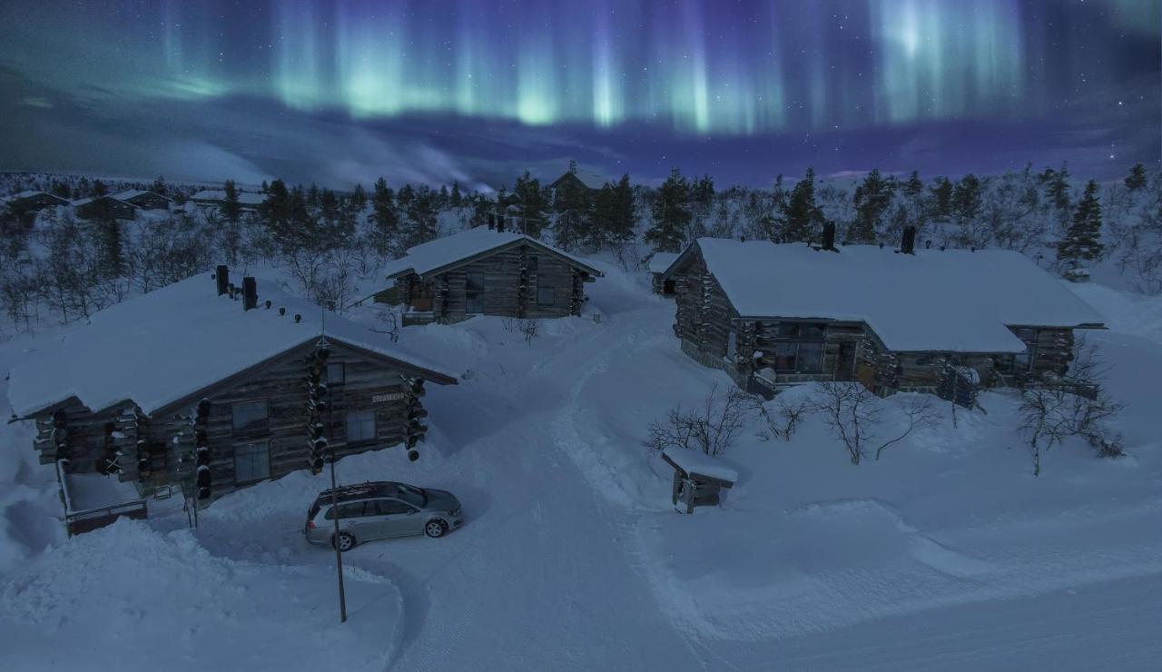 Sielikkoe Aurora Log Apartments Saariselkä Eksteriør billede