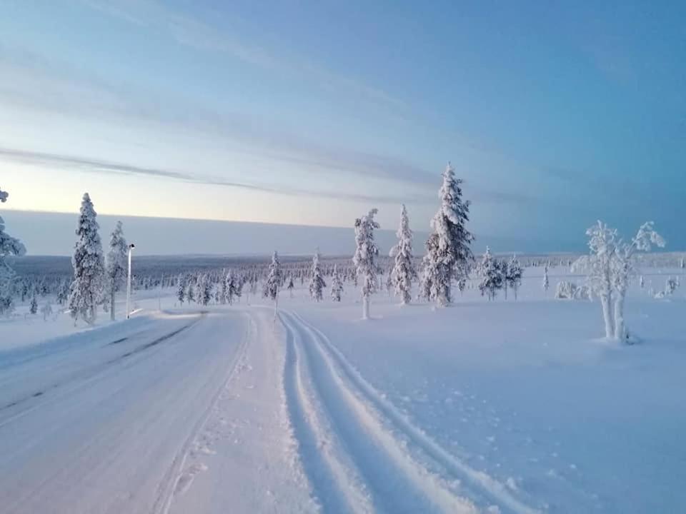 Sielikkoe Aurora Log Apartments Saariselkä Eksteriør billede
