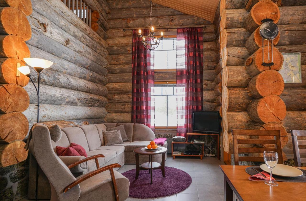 Sielikkoe Aurora Log Apartments Saariselkä Eksteriør billede