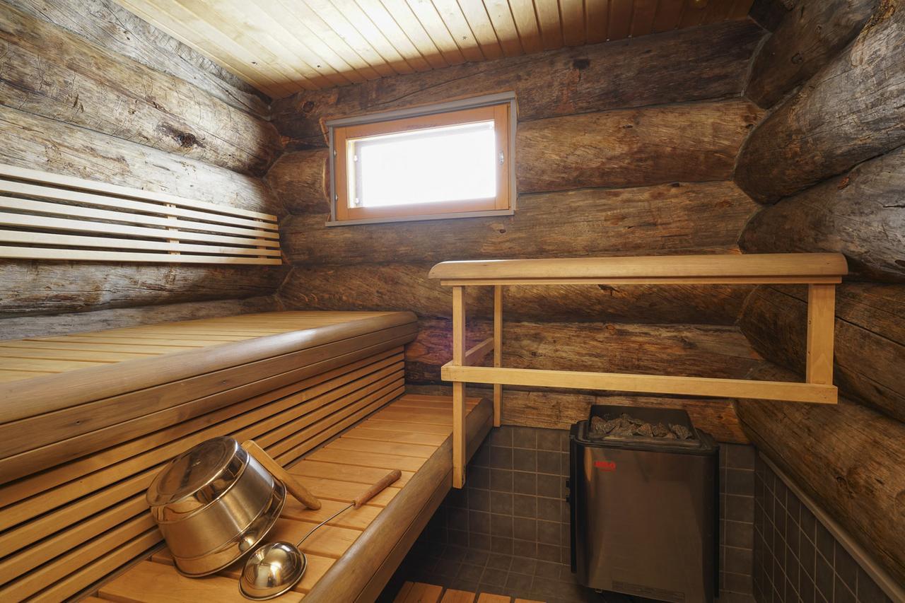 Sielikkoe Aurora Log Apartments Saariselkä Eksteriør billede