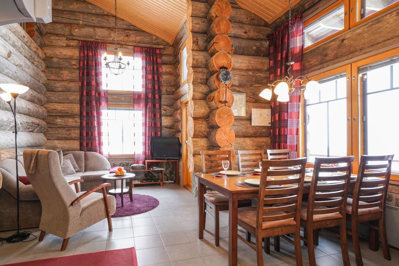Sielikkoe Aurora Log Apartments Saariselkä Eksteriør billede