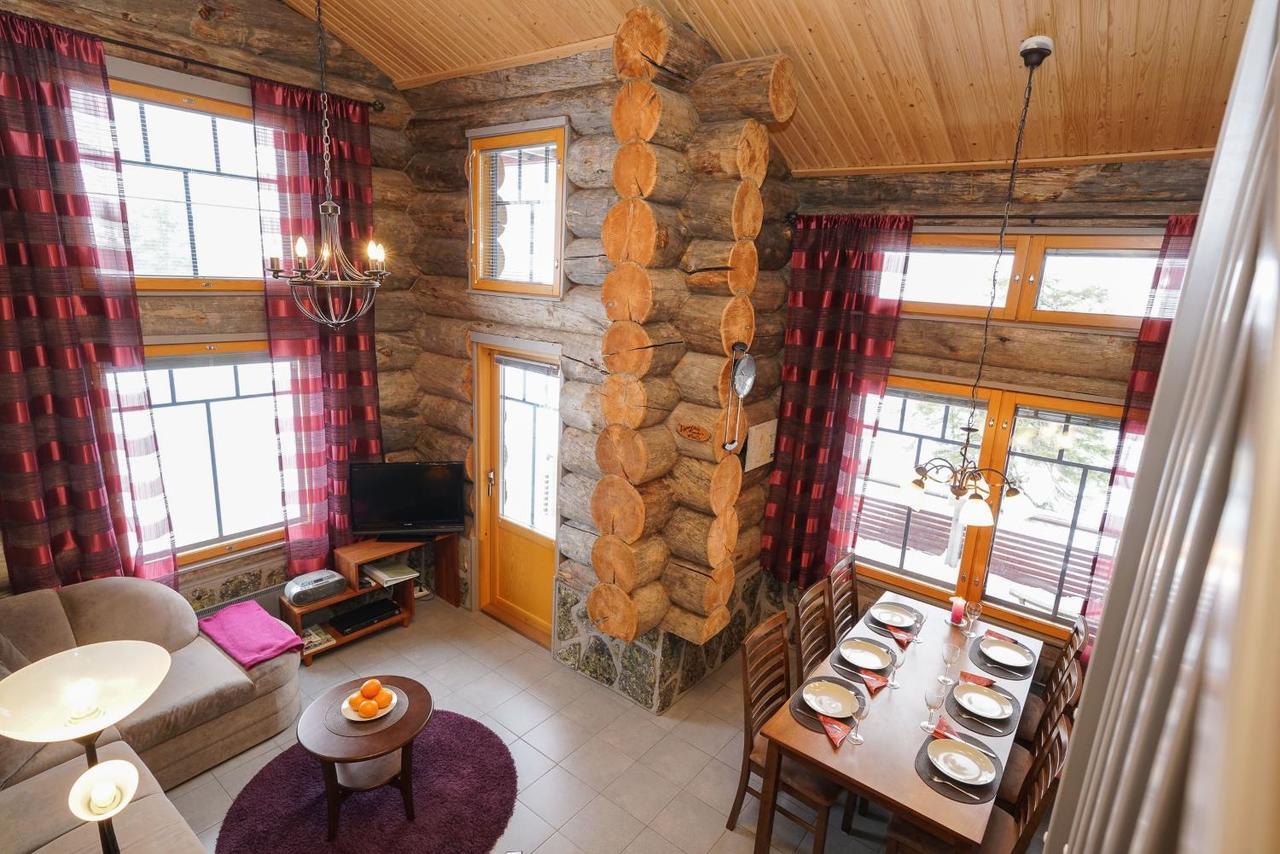 Sielikkoe Aurora Log Apartments Saariselkä Eksteriør billede