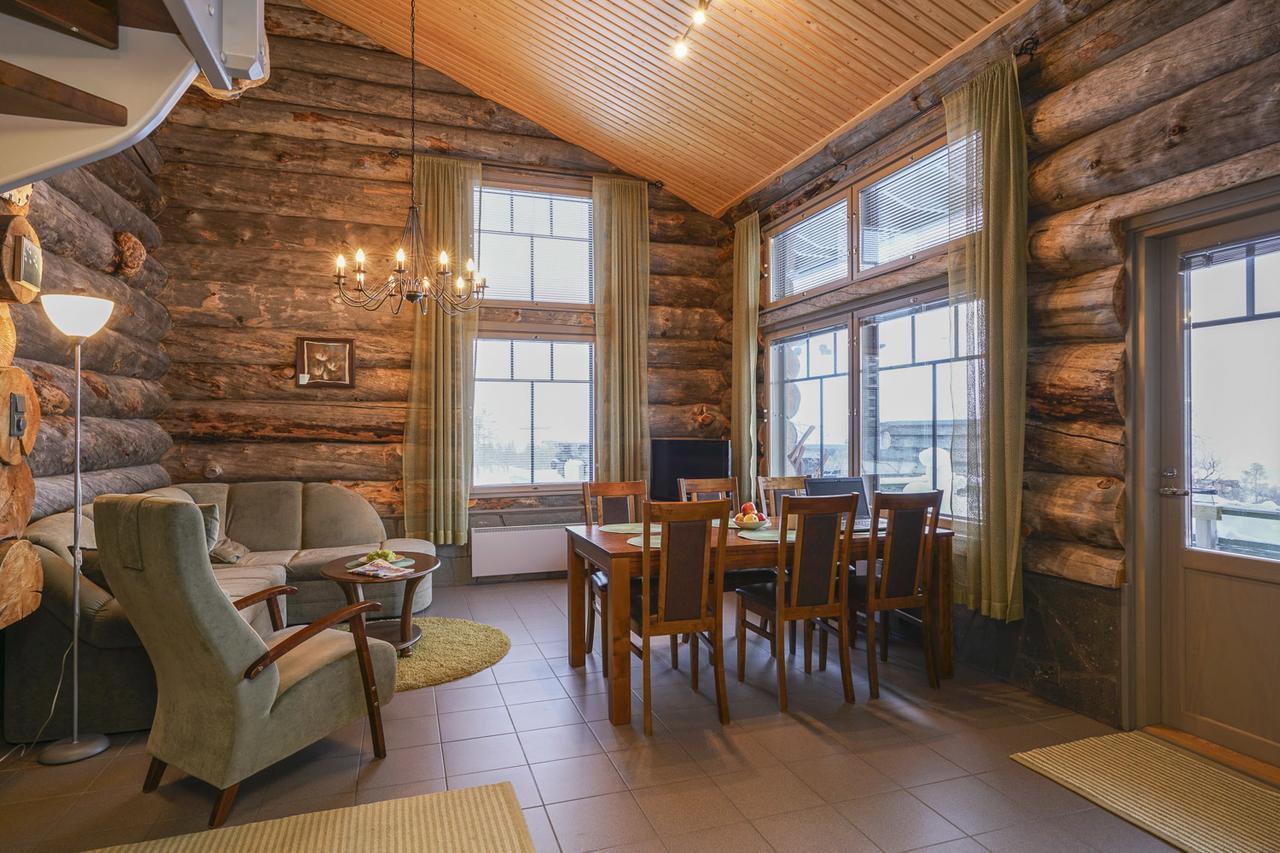 Sielikkoe Aurora Log Apartments Saariselkä Eksteriør billede