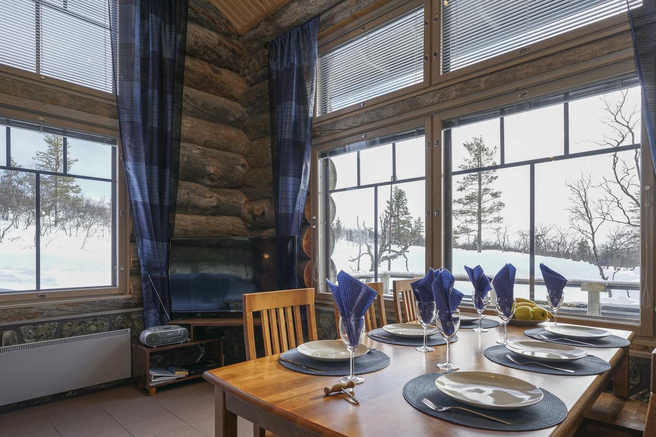 Sielikkoe Aurora Log Apartments Saariselkä Eksteriør billede