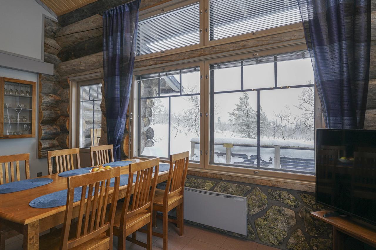Sielikkoe Aurora Log Apartments Saariselkä Eksteriør billede