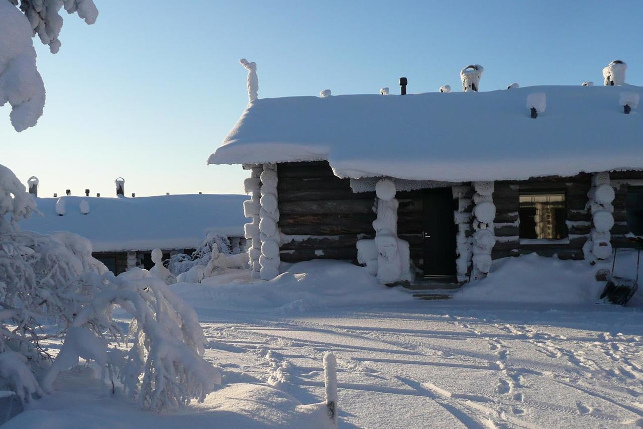 Sielikkoe Aurora Log Apartments Saariselkä Eksteriør billede
