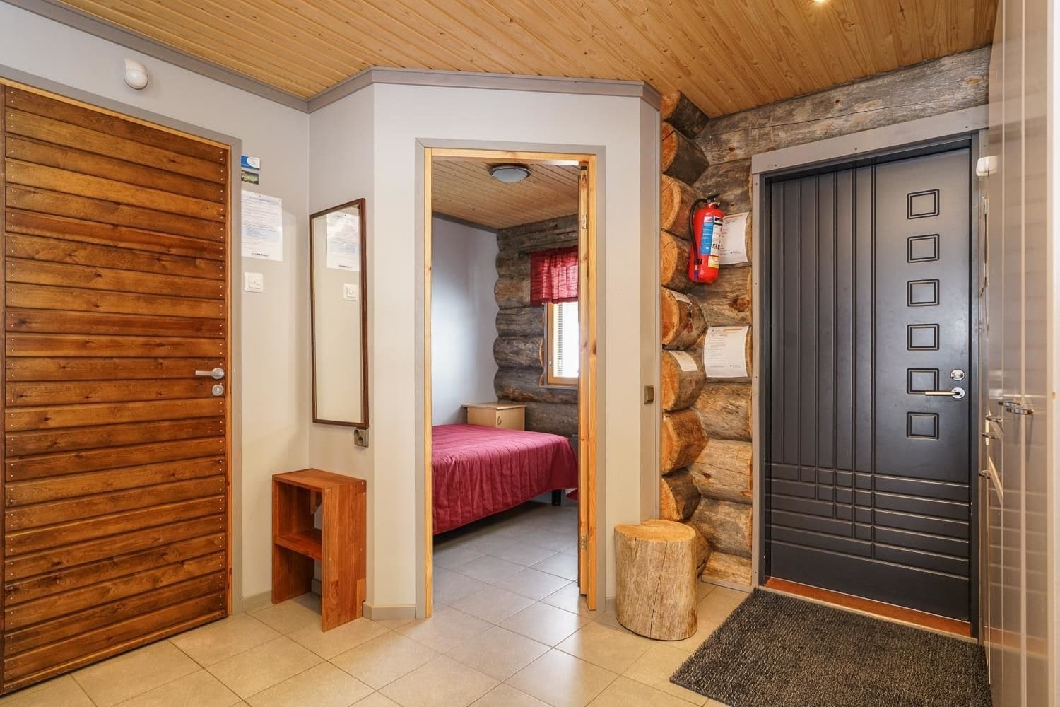 Sielikkoe Aurora Log Apartments Saariselkä Eksteriør billede