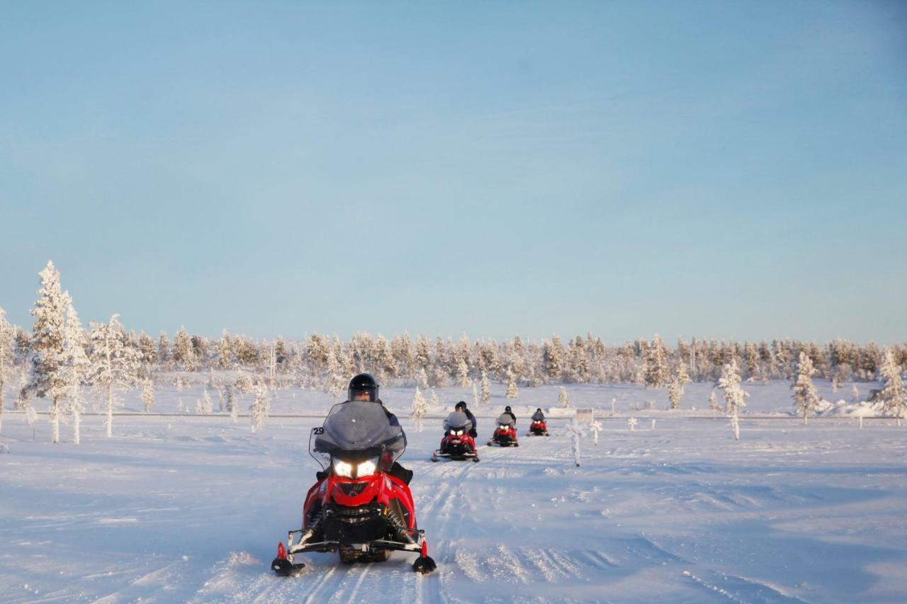 Sielikkoe Aurora Log Apartments Saariselkä Eksteriør billede